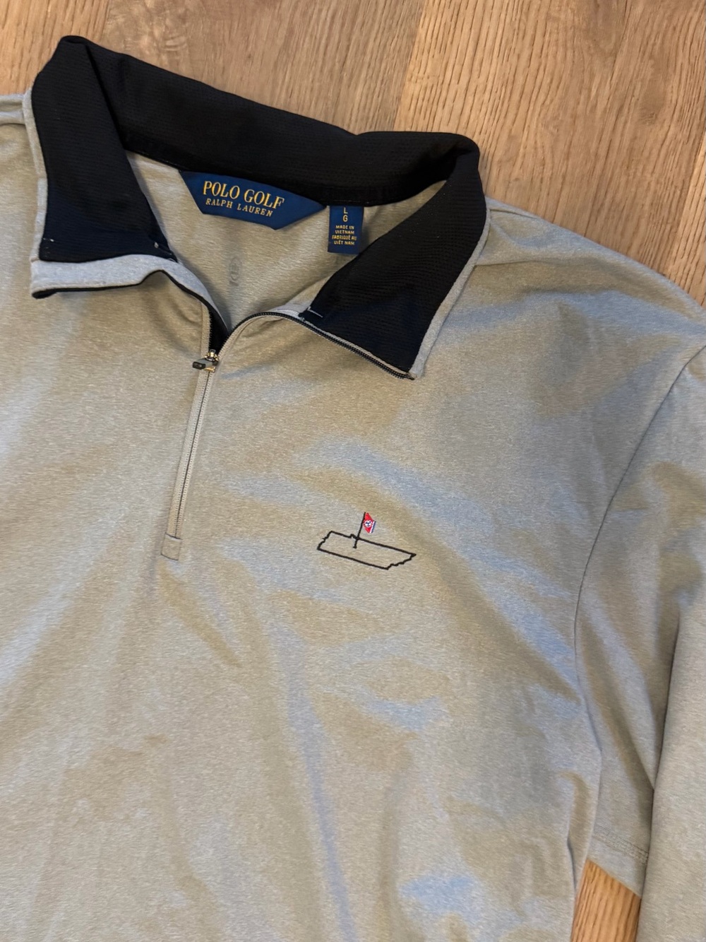 Polo Golf Ralph Lauren Tennessee State Flag Quarter Zip Pullover Large